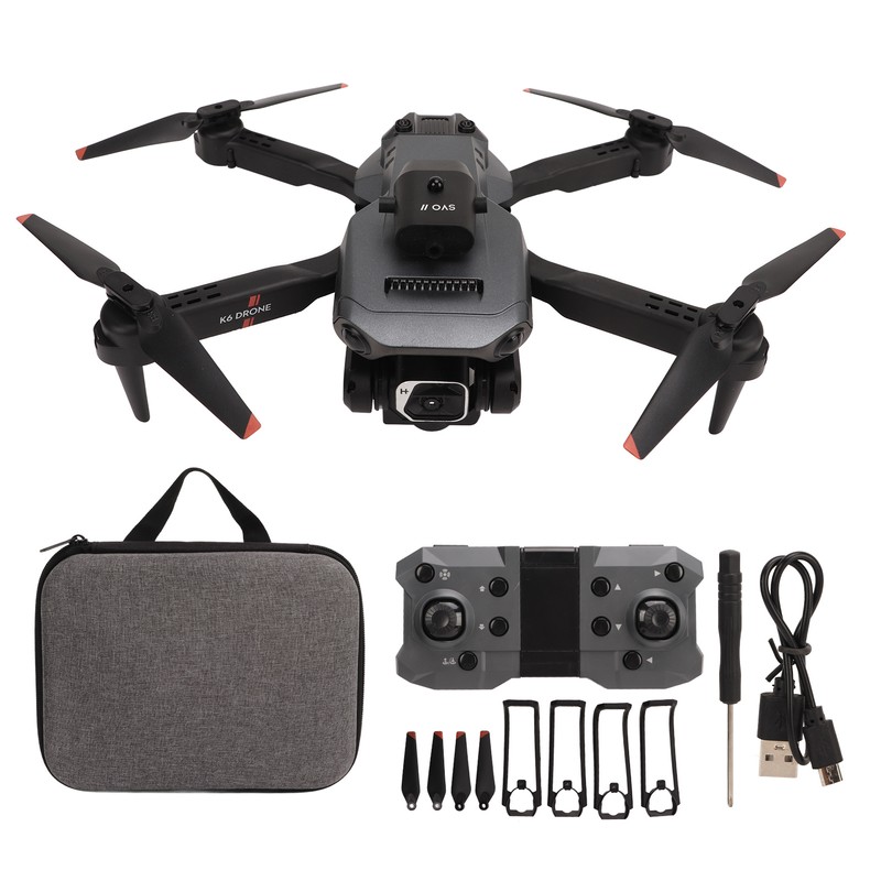 K6 Aerial Drone 4K HD Four Way Obstacle Avoidance Optical