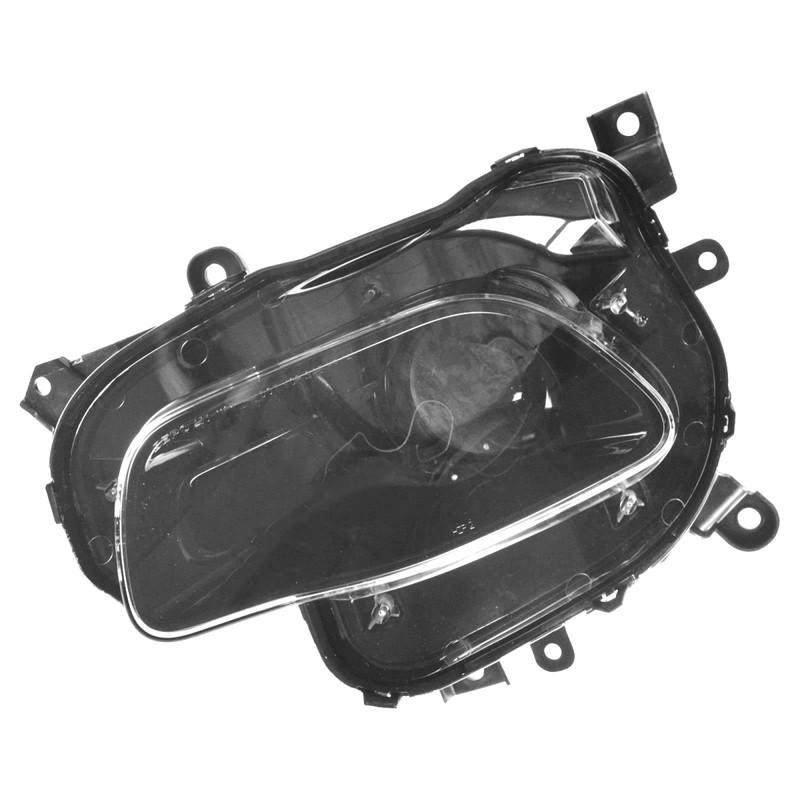 TRQ Left Headlight Assembly Compatible with 2014-2018 Jeep Cherokee