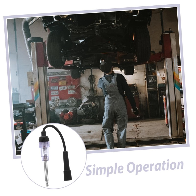 FUNOMOCYA Engine Ignition System Test Tool Spark Tester for Spark
