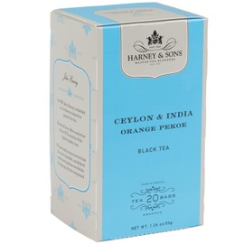 Harney & Sons Black Tea, Orange Pekoe, 20 Tea Bags