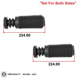 2MPLASTIC Front Shock Absorber For Nissan Pathfinder 1996-2004 Infiniti QX4 1997-2003