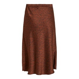 Vila Women's Vikanaitaia Hw Midi Skirt/Su Skirt, Tortoise Shell/Aop: print Taia