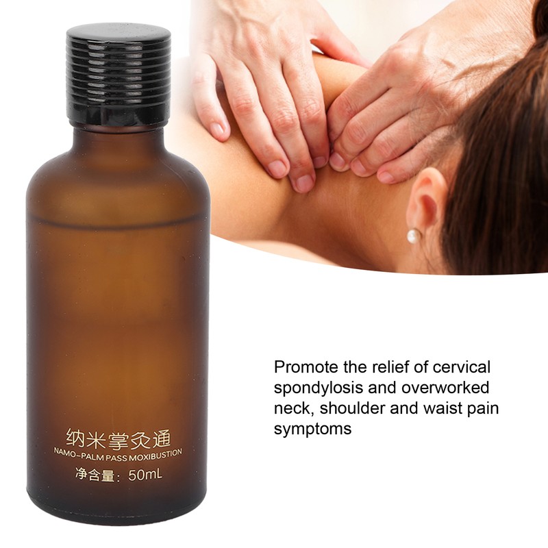 Massage Essential Oil Natural Ingredients Strong Permeability 50ml Safe Essential