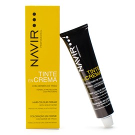 NAVIR Profesional | Frau Haarfarbe Creme mit Weizenkeime und Arganöl - 6.0 Dunkelblond - 60ml