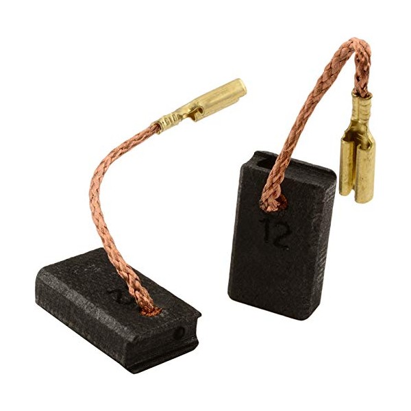Carbon Brushes Compatible with Metabo WQ 1000 Sander, 5 x