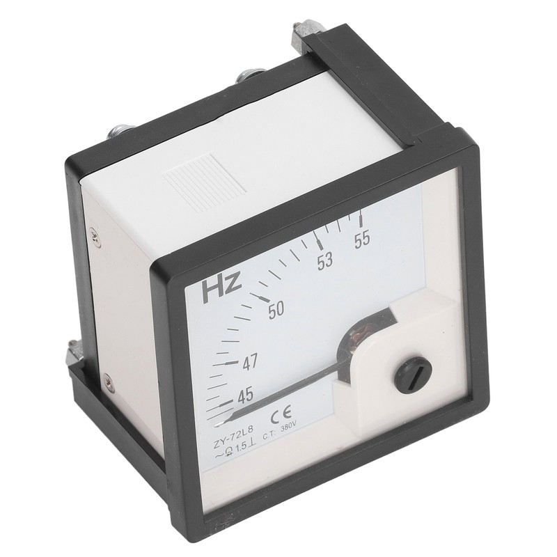 AC Frequency Meter 45 To 55Hz 1.5 Class Accuracy 72x72mm