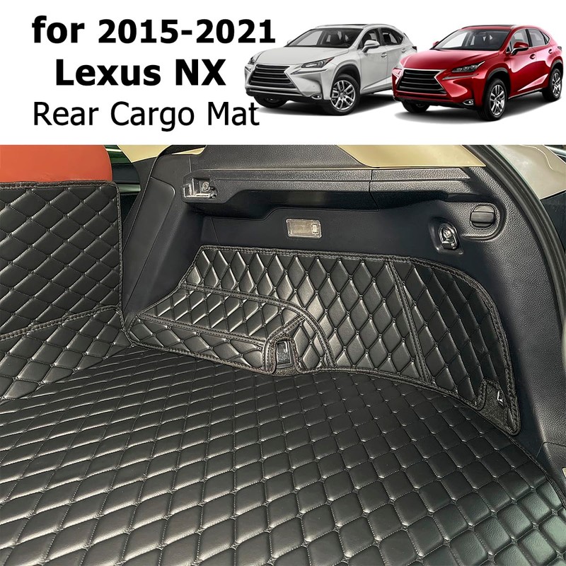 7DEEKEI Cargo Mat for 2015-2021 Lexus NX200t NX300 NX300H Trunk