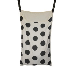 HDHYK Adjustable Space Saving Door Hanging Laundry Hamper Bag Dorm Laundry Bag,Wide Open Top Over The Door Laundry Hamper with Free Hanging Hooks