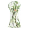 SHABIER Green Golf Head Cover Beautiful Tropical Palm, Vintage Hawaii