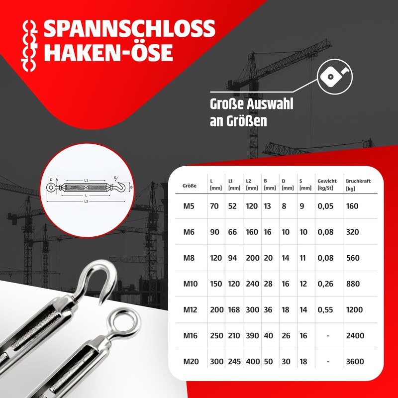 SET 15m wire rope stainless steel strand:7x7 3mm + 6