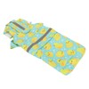 Pet Rain Jacket Duckling Pattern Waterproof Reflective Adjustable 4 Legs