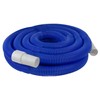 21' x 1.25" Blue Blow Molded Swimming Pool Vacuum Hose
