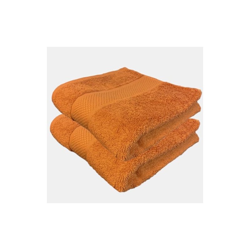 Sue Rossi Hand Towels 100% Turkish Organic Combed Cotton, Bathroom