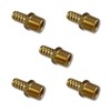 5/8" Hose x 3/8" NPTF Male Pipe Thread Brass Barb