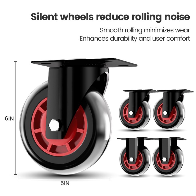 TIDY PALM Upgraded Foldable Push Cart Dolly | 880 lbs.