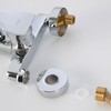 2 x 21mm G1/2 Chrome Tap Shower Pipe Cover High