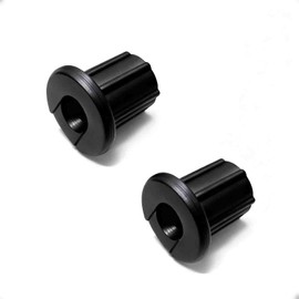 FANRTE 1/2" Wall Hole Cable Feed Through Bushing Grommet for Various Cables (Coax/Network/CCTV) Less Than 8 mm, 2 Pack