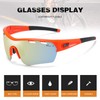 Bevi Polarized Sports Sunglasses for Men Women Baseball Running Cycling