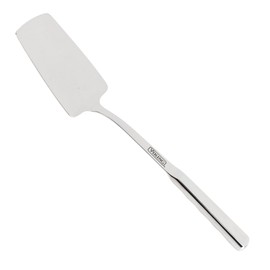 Viking Culinary Solid Forged Stainless Steel Solid Spatula, Ergonomic Stay-Cool Handles, Dishwasher Safe