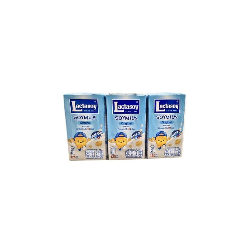 Lactasoy Soymilk Original Drink 125ml 6 pack