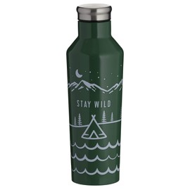 Typhoon Pure Stay Wild Steel Double Walled Water Bottle, 500 ML