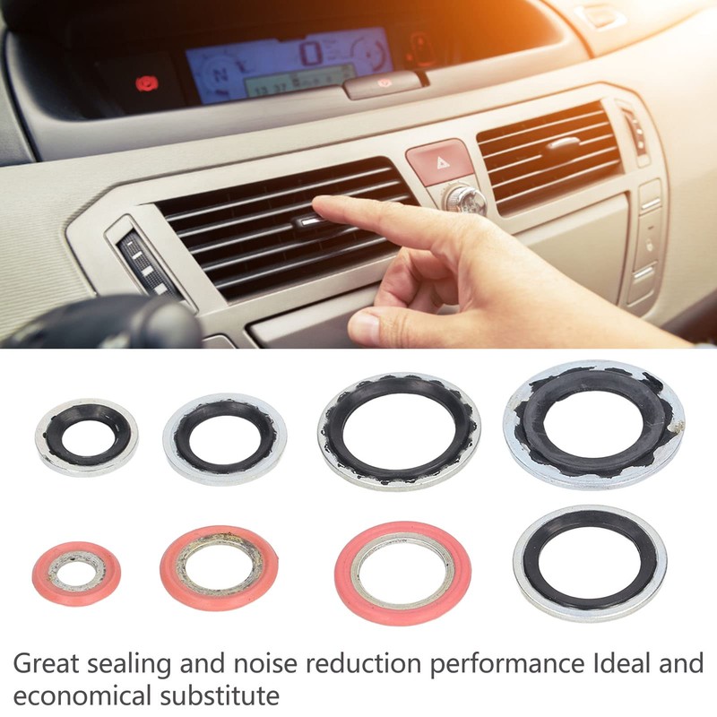 40PCs Air Conditioner System Seal O Air Conditioning Gasket Kit
