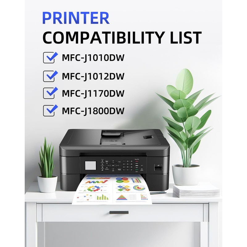 myCartridge Replacement for LC401XL Ink Cartridges for Brother Printer LC