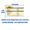 Lab Values Horizontal Plastic Badge Cards - Set of 2