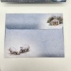 Susan Winget One LANG Linen POP UP Christmas Card Envelope