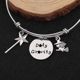 BNQL Bracelet Musical Themed Bracelet Keychain Necklace Friendship Jewelry Gifts (Silver bracelet), 12mm*50mm, Metal