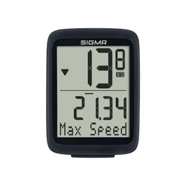 SIGMA SPORT BC 10.0 WL Wireless Bicycle Computer with Numerous Functions Bike Computer for the Highest Demands Easy to Use with Large Buttons and a Clear Display
