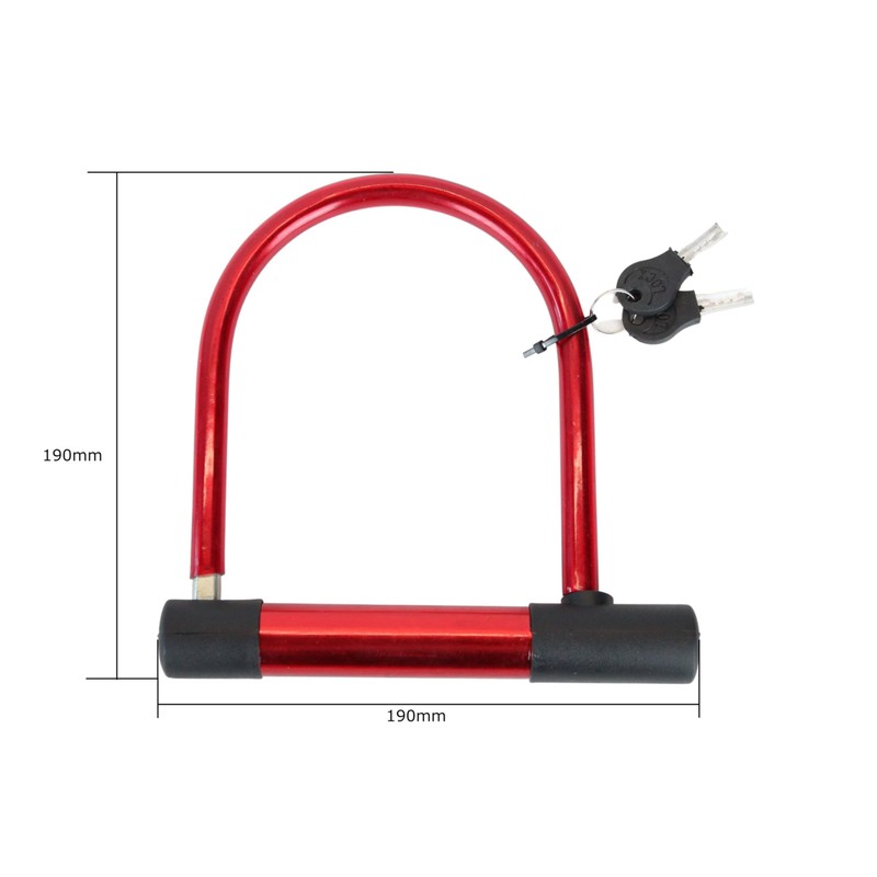 BISOMO U-Lock U-Lock 190 x 190 mm Security Lock Armoured
