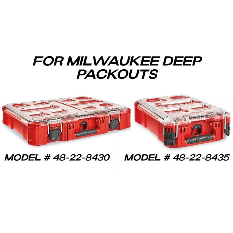 Chew Caddy Insert for Deep Milwaukee Packout Storage Organizer -