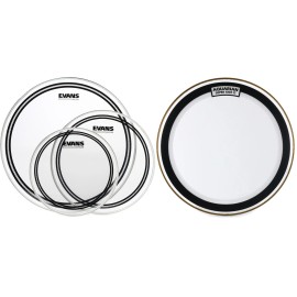 Evans ETP-EC2SCLR-R + Aquarian SKII22 Value Bundle