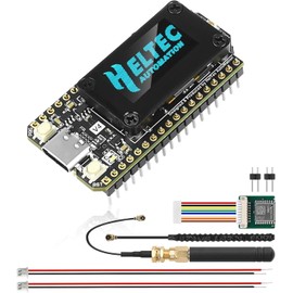 diymore LoRa V4 ESP32 Development Board 0.96" Display, with GPS Module,ESP32-S3R2 SX1262 Chip Module 863-928 MHz WI-FI Kit for Meshtastic IoT Devices Smart Home and Wireless Communication