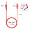 Juego de cables de 4 mm para conectores de cocodrilo