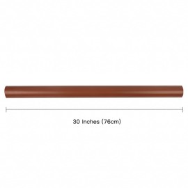 RUSPEPA Chocolate Brown Wrapping Paper Solid Color for Christmas, Wedding, Birthday, Shower, Congrats, and Holiday - 30 inches x 32.8 feet