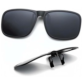 Yongst Sunglasses Clip On Glasses Polarized Clip On Sunglasses for Women And Men, UV 400 Protection Anti-Glare Flip-Up Shades Ideal for Driving, Fishing & Outdoor Activities Trendy & Lightweight 1PCS
