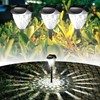 Ensenior 8-Pack Solar Lights Outdoor, Auto ON/Off 6500K LED Solar