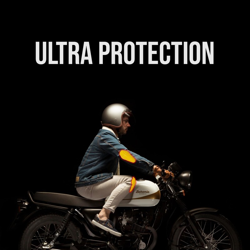 GREAT BIKERS GEAR - CE Level 2 Motorcycle Armor Protector