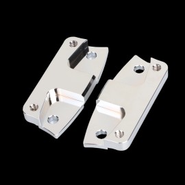 Unbranded Chrome CNC 21" Front Fender Riser Relocator Mount For Harley 2014-2023 Road King