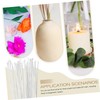 Operitacx 100 Piezas Alambre Floral Blanco Para Manualidades Alambre Flexible