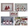 Set of 2 Place Mats Table Runner Tapestry Winter Christmas