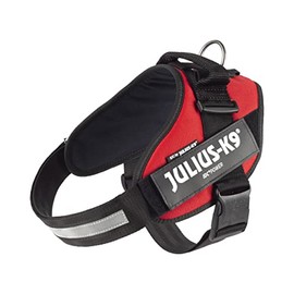 Julius K9 16IDC-R-4 IDC Harness - Size 2 - Chest Circumference from 110 cm - Body Weight: More than 70 kg - Colour: Red - Power Harness Innova Dog Comfort K-9