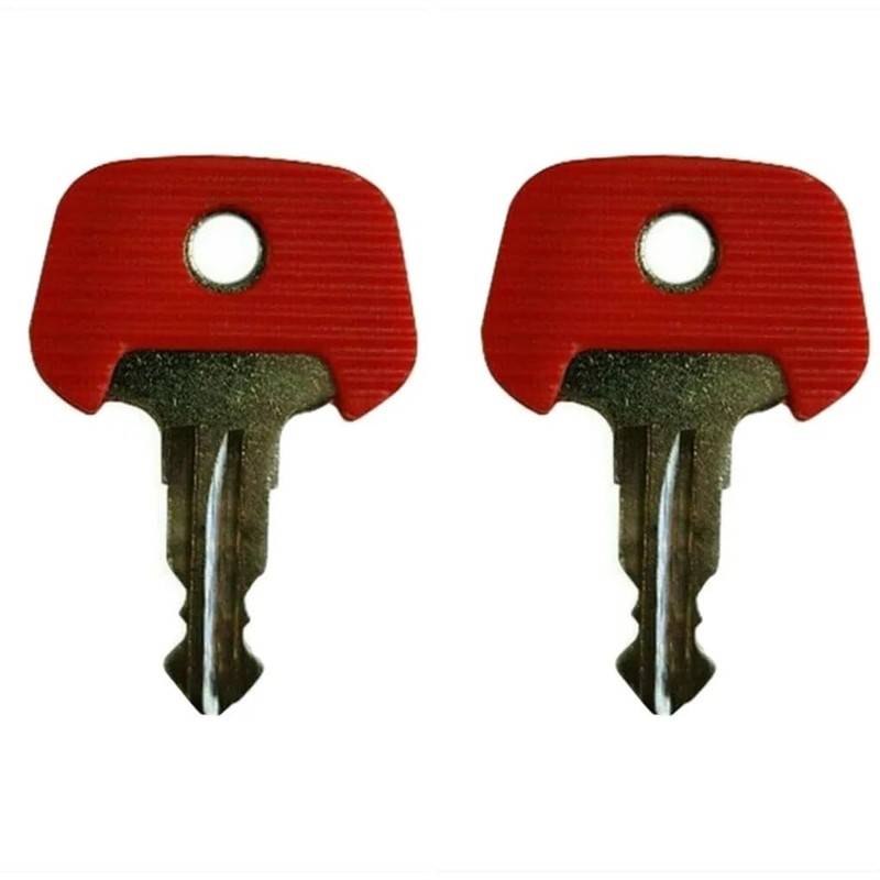 Shinekoo Jungheinrich 702 5pcs Red Ignition Switch Manual Push Button