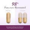 Reserveage - Resveratrol 500mg, Cellular Age-Defying Formula, 60 vegetarian capsules