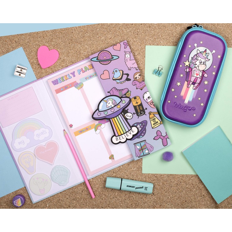 Fringoo - Cute Personal Organiser Diary For Girls | Weekly
