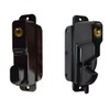 Keystone Black Zinc Diecast Metal Key Lockable Latch | 2-Sided