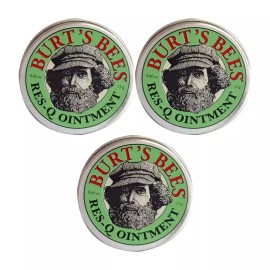Burts Bees 버츠비 레스큐 오인트먼트 허브향 15g 3개 / 써클 Burts Bees Rescue Ointment Herb Scent 15g 3pcs / Circle