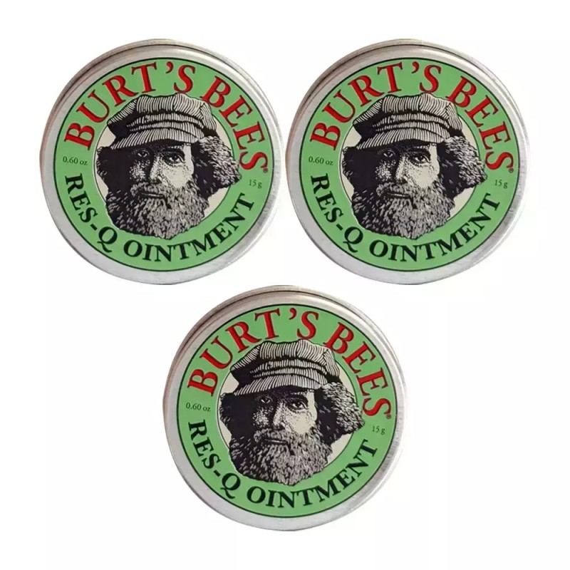 Burts Bees 버츠비 레스큐 오인트먼트 허브향 15g 3개 / 써클
